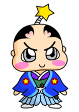 Puni Samurai (English version) sticker #682466