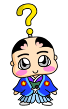 Puni Samurai (English version) sticker #682468