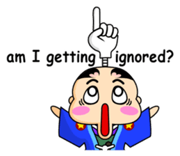 Puni Samurai (English version) sticker #682477