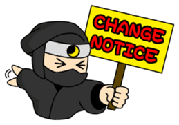 Puni Samurai (English version) sticker #682479