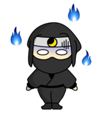 Puni Samurai (English version) sticker #682480