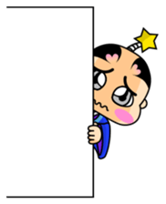 Puni Samurai (English version) sticker #682493