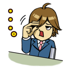 Yutori Chorihiko - the cram-free clerk sticker #682650