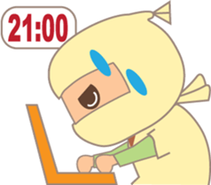 smile ninja(^O^)02 sticker #682922