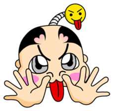 Puni Samurai sticker #682968