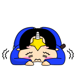 Puni Samurai sticker #682976