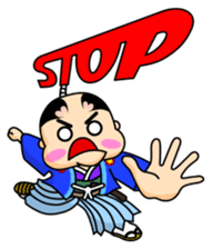 Puni Samurai sticker #682982