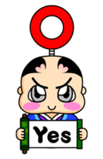 Puni Samurai sticker #682984