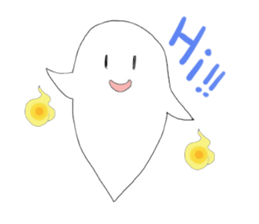 GHOST STICKER sticker #683586