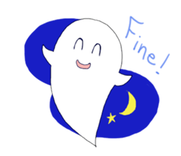GHOST STICKER sticker #683588