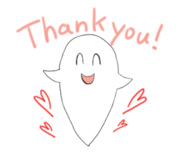 GHOST STICKER sticker #683590