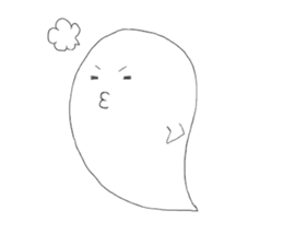 GHOST STICKER sticker #683594