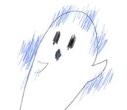 GHOST STICKER sticker #683595