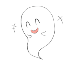 GHOST STICKER sticker #683597