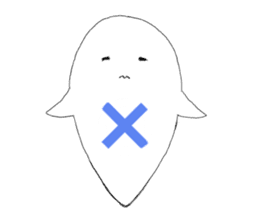 GHOST STICKER sticker #683599