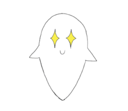 GHOST STICKER sticker #683600