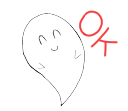 GHOST STICKER sticker #683601