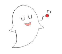 GHOST STICKER sticker #683604