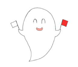 GHOST STICKER sticker #683605
