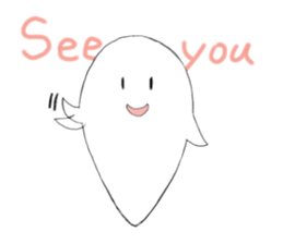 GHOST STICKER sticker #683612