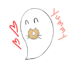 GHOST STICKER sticker #683614
