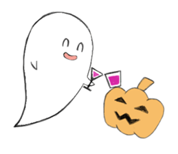 GHOST STICKER sticker #683617
