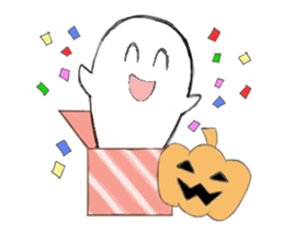 GHOST STICKER sticker #683621