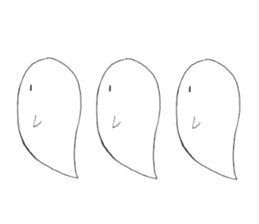 GHOST STICKER sticker #683622