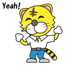 Hot blood Toranii English version sticker #683906