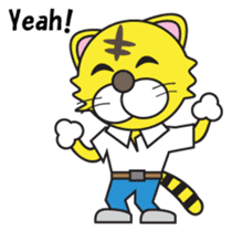 Hot blood Toranii English version sticker #683906