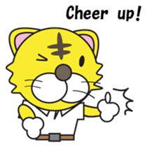 Hot blood Toranii English version sticker #683908