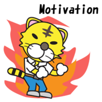 Hot blood Toranii English version sticker #683910