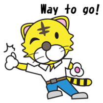 Hot blood Toranii English version sticker #683913