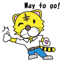 Hot blood Toranii English version sticker #683913