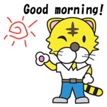 Hot blood Toranii English version sticker #683914