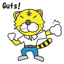 Hot blood Toranii English version sticker #683915