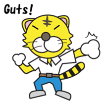 Hot blood Toranii English version sticker #683915