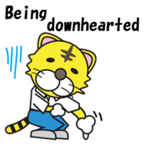 Hot blood Toranii English version sticker #683919