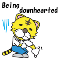 Hot blood Toranii English version sticker #683919