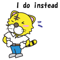 Hot blood Toranii English version sticker #683922