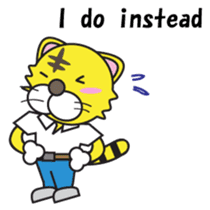 Hot blood Toranii English version sticker #683922