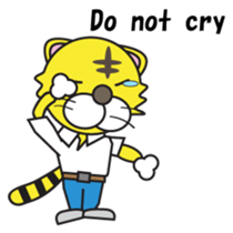 Hot blood Toranii English version sticker #683923