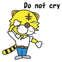 Hot blood Toranii English version sticker #683923