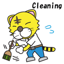 Hot blood Toranii English version sticker #683926