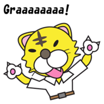 Hot blood Toranii English version sticker #683927