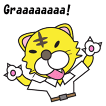 Hot blood Toranii English version sticker #683927