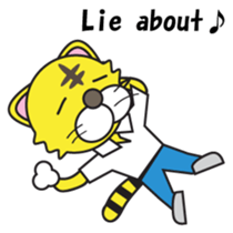 Hot blood Toranii English version sticker #683928