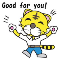 Hot blood Toranii English version sticker #683932