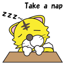 Hot blood Toranii English version sticker #683935