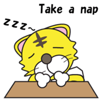 Hot blood Toranii English version sticker #683935